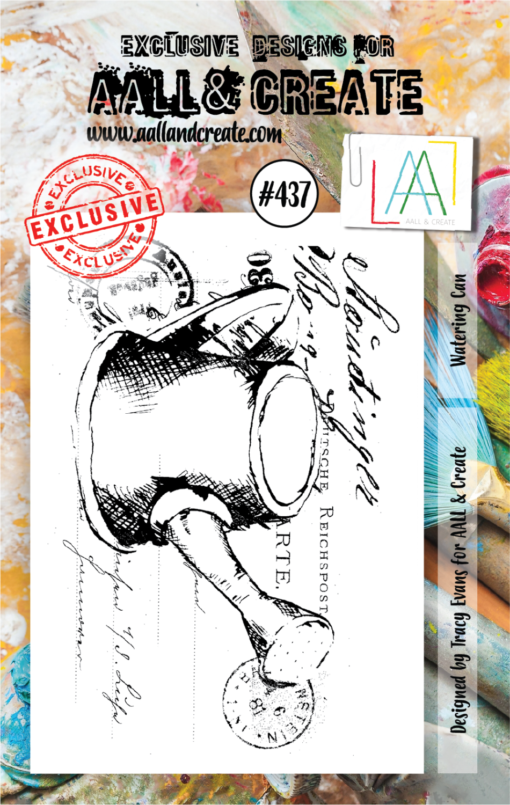 AAll&Create - Watering can - #437-  STAMP -