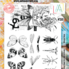 Aall&Create -Winged Bugs #388 - A4 STAMPS -