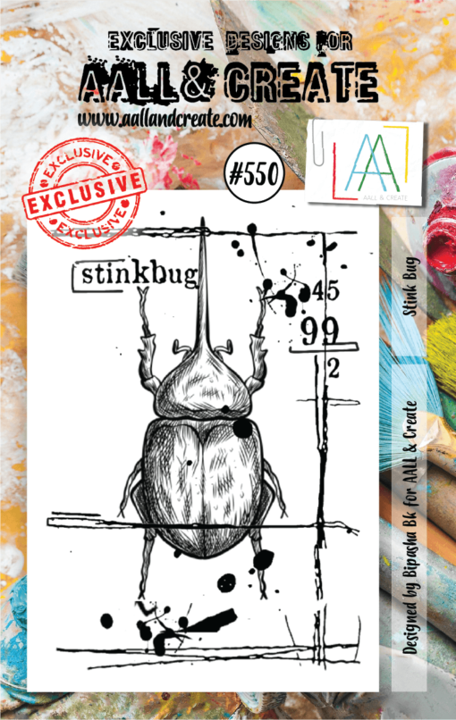 AAll&Create - Stink Bug - #550-  STAMP -