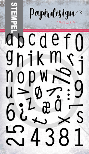 Papirdesign - Alfabet 4 små bokstaver - PD 2000365