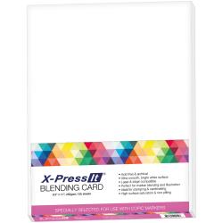 X-Press Blending Card 8.5"X11" 125/Pkg