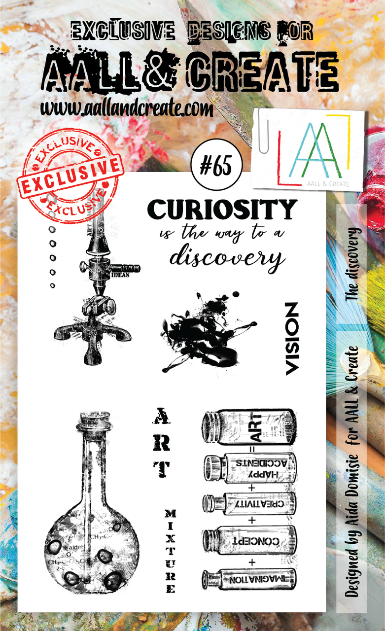 All&Create - #65 - A6 STAMP - The discovery