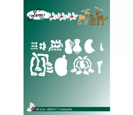 By Lene - Deer - Cutting & Embossing Dies