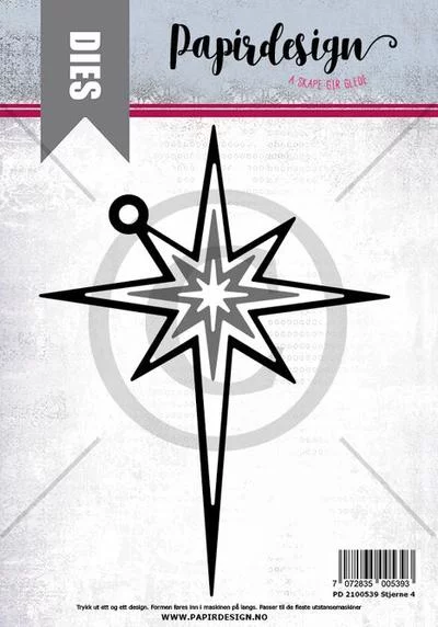 PAPIRDESIGN - Stjerne 4 _ Dies