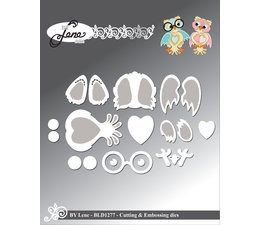 By Lene - Owls - Cutting & Embossing Dies