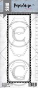 Papirdesign - Slimcard Heksagon