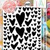 AAll&Create - Reverse Heart- #492  STAMP -