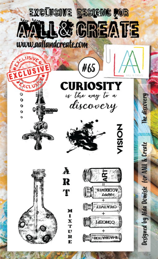 Aall&Create - #65 - A6 STAMP - The discovery