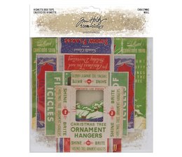 Idea-ology Tim Holtz - Vignette Box Tops Christmas