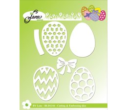 By Lene - Easter Eggs - Cutting & Embossing Dies