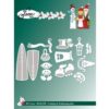 By Lene - Snowman & Santa Claus - Cutting & Embossing Dies