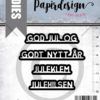 Papirdesign - Små ord 6 Jul