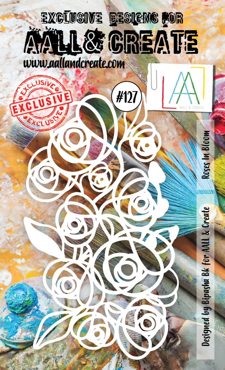 Aall&Create - A6 - #127  - Bloomed Roses