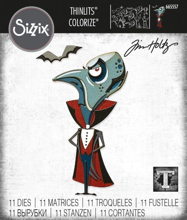 Sizzix - Tim Holtz Alterations - Thinlits - Colorize - The Count