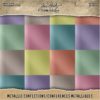 Tim Holtz - Confections - 8"X8" - Idea-Ology Paper Stash Kraft Metallic Paper