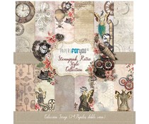 Papers For You Steampunk Retro Style Mini Scrap Paper Pack