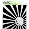 Picket Fence Studios - Corner Sun -Stencil