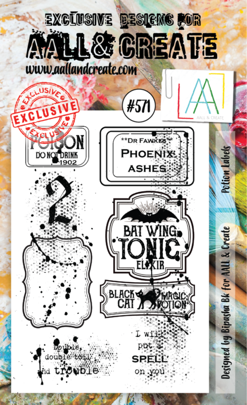 AAll&create - A6 STAMPS - #571 - Potion Labels