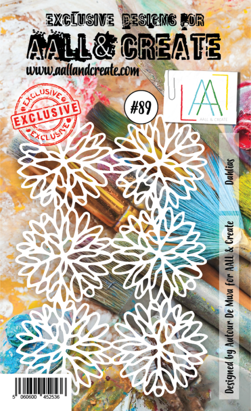 Aall&Create - A6 - #89 - Dahlias