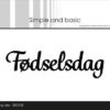 Simple and Basic -Fødselsdag -   Dies