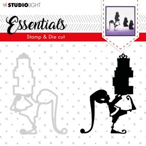 Studio Light • Stamp & die cut A6 Essentials christmas nr.34