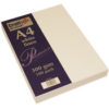 A4  papir Linen White