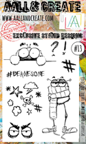 AAll&create - A6 STAMPS - Beawesome - #13