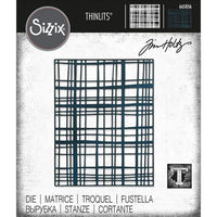 Sizzix - Tim Holtz - Thinlits Colorize - Simple Plaid