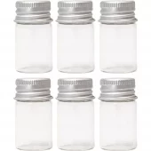We R Memory Keepers Glass Jars 6/Pkg - Medium