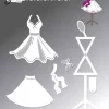 By Lene - Mannequin girl  - Cutting & Embossing Dies