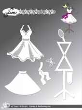 By Lene - Mannequin girl  - Cutting & Embossing Dies