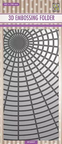 Embossingfolder 105x210mm "Slimline - Sunshine"