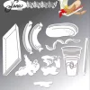BY LENE DIES -Sausage & Beer - Cutting & Embossing Dies