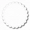 Gummiapan - scalloped circle- dies
