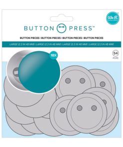 We R Memory Keepers • Button press Refill pack Large Badges Ø58mm