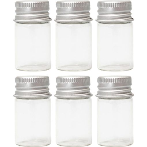 We R Memory Keepers Glass Jars 6/Pkg - Medium