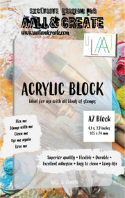 Aall & Create - ACRYLIC BLOCK A7