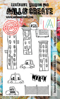 AAll&create - A6 STAMPS - City Living - #576