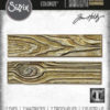 Sizzix - Tim Holtz - Thinlits Colorize - Woodgrain