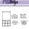 NHH Design Clearstamp "Chocolate" med dies