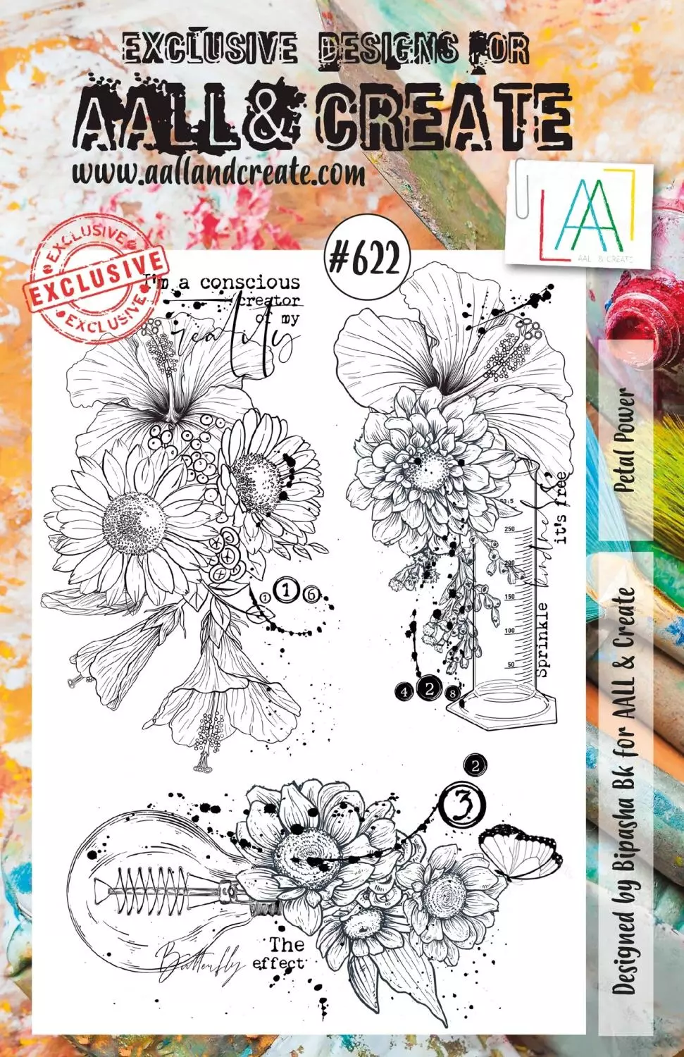Aall&Create - A5 - #622 - Petal Power