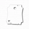 Gummiapan - Old heart tag - Dies