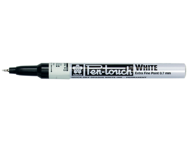 Sakura Pen-Touch – EF 0,7mm – Hvit