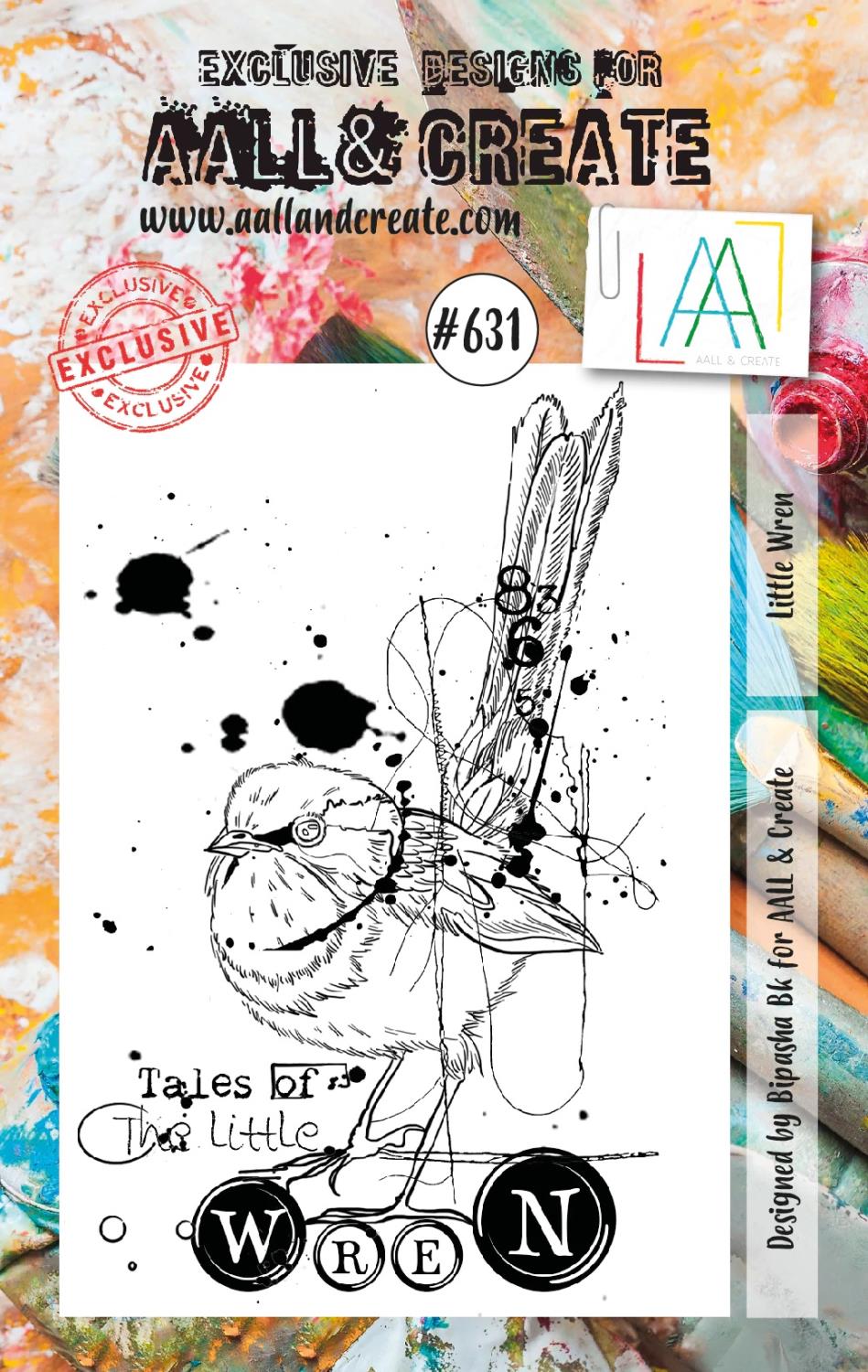 AAll&Create - Little wren - #631-  STAMP -