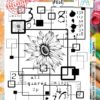 AAll&create - A6 STAMPS - ClippedBotanicals - #650