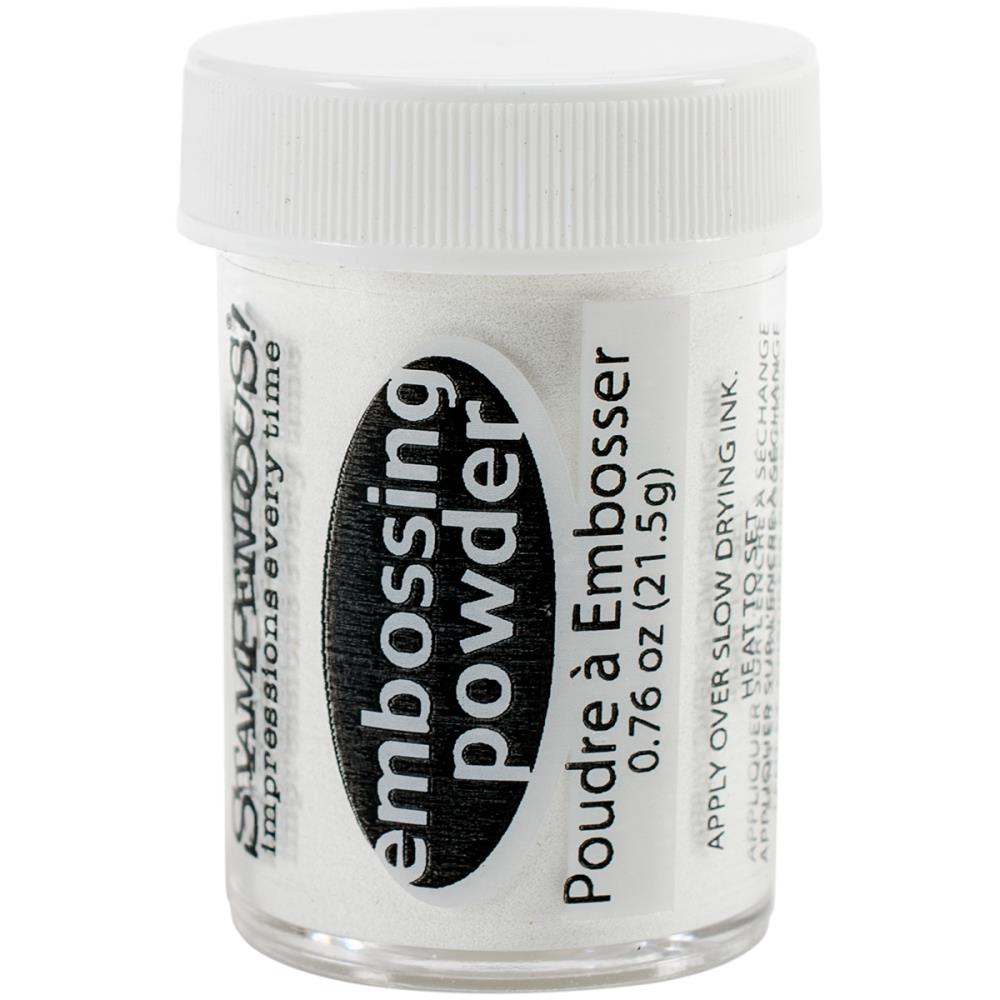 Stampendous Embossing Powder - White Opaque - .76oz