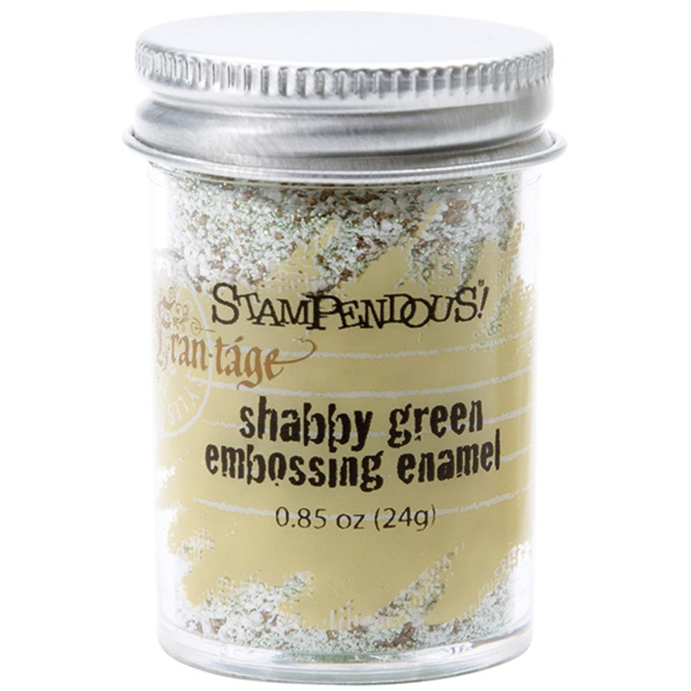 Stampendous Frantage Shabby Green embossing enamel