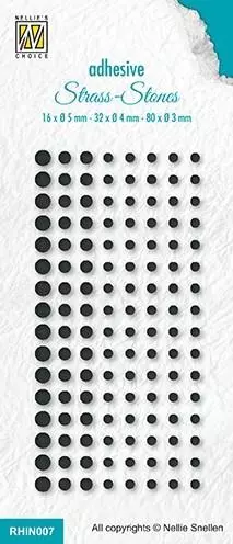 Nellie‘s NS Rhinestones - Svart