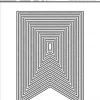 Simple and Basic die "Fishtail