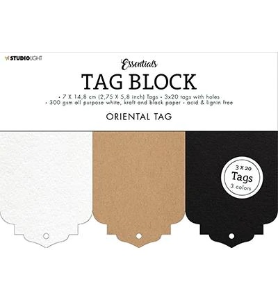 Studiolight - Tagblock - oriental tag